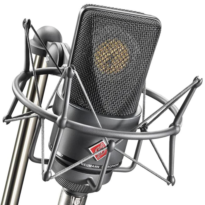 Neumann TLM 103-MT Cardioid mic with K 103 capsule, includes SG 1 and woodbox - Neumann TLM 103 MT SET Large-Diaphragm Condenser Microphone (Black)
