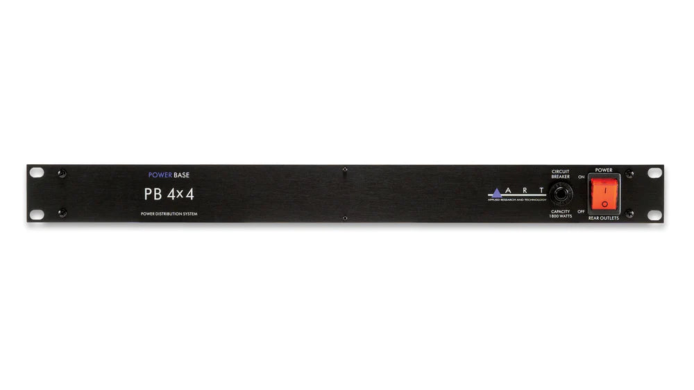 ART ProAudio PB4X4 ART POWER DISTRIBUTION SYSTEM - ART PB4X4 Rackmount 8 Outlet Power Conditioner Amp Surge Protector