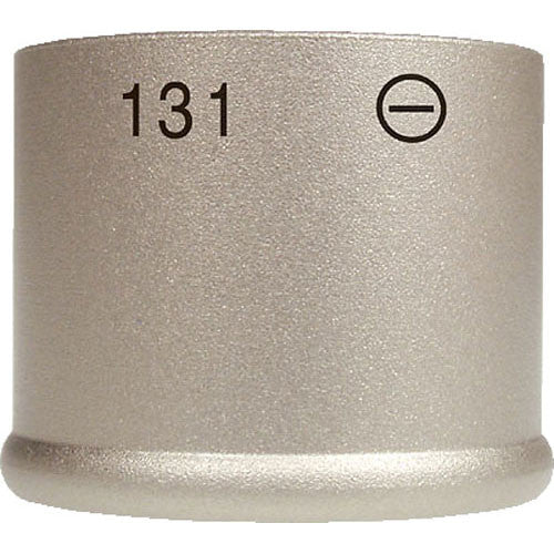 Neumann KK 131 Omnidirectional capsule head, free field equalized, nickel, capsule woodbox. Compatible with KM A (analog) or KM D (digital) output stages.