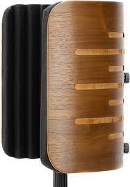 CAD AUDIO AS50 Acousti-Shield Stand mounted walnut finish -Acousti-Shield Stand-Mounted Acoustic Enclosure