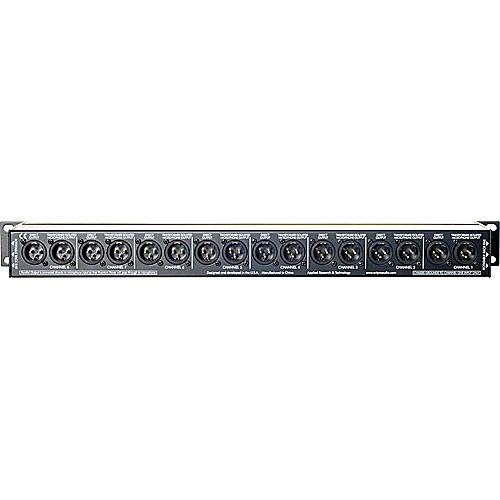 ART ProAudio ARTS8 ART-8CH 2 WAY MIC SPLITTER-BALANCED - ART ArtS8 8-Channel Microphone Signal Splitter
