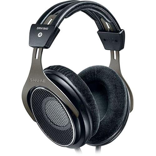 Shure SRH1840-BK DJ Headphones - Shure SRH1840-BK Premium Open-Back Headphones