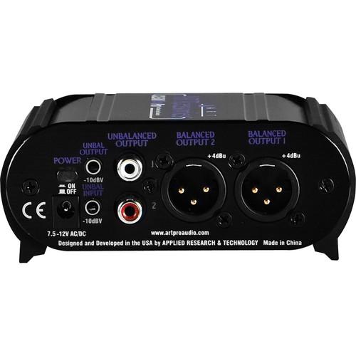 ART ProAudio CLEANBOXPRO ART-DUAL CHANNEL LEVEL CONVERTER - ART Cleanbox Pro Two Channel Level Converter
