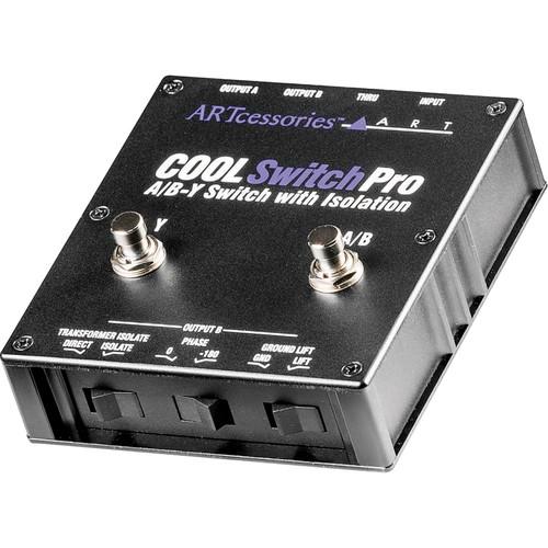 ART ProAudio COOLSWITCHPRO A-B-Y SWITCH - ART CoolSwitchPro Isolated A/B-Y Switch