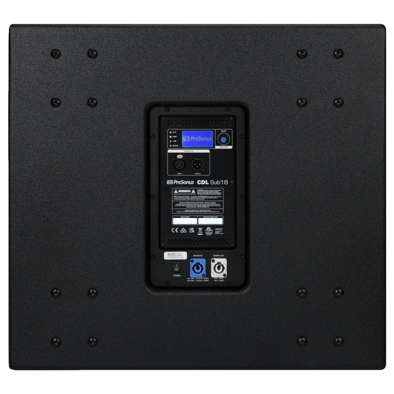 PRESONUS CDL-SUB18 -Dante®-enabled Active Subwoofer
