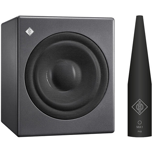 Neumann Monitor Alignment Kit 1 Monitor Alignment kit. Includes (1) MA 1 and (1) KH 750 DSP - Neumann Monitor Alignment Kit 1 w/ KH 750 DSP Subwoofer, MA 1 Mic, and Software