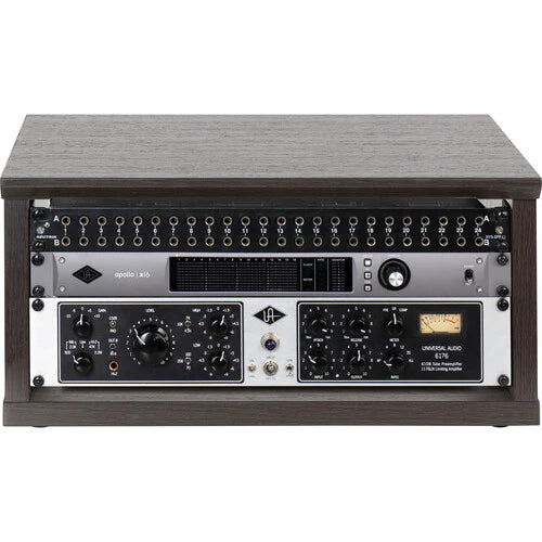 GATOR CASES GFW-ELITERK-4U-BRN Elite Series 4U Desktop Studio Rack - Brown