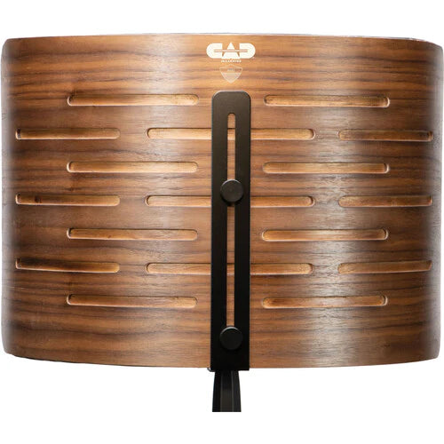 CAD AUDIO AS50 Acousti-Shield Stand mounted walnut finish -Acousti-Shield Stand-Mounted Acoustic Enclosure
