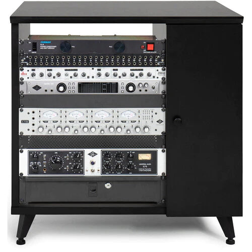 GATOR CASES GFW-ELITESIDECAR-BLK Elite Series Sidecar Rack Cabinet w/ Shelf - BLK