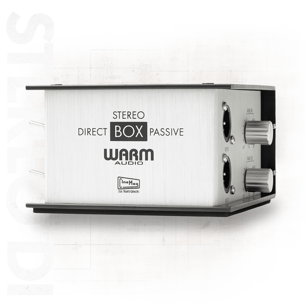 WARM WA-DI-P2 - Transformer-Balanced Passive Stereo Direct Bo