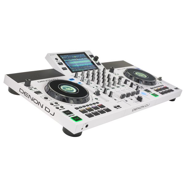 DENON DJ SC LIVE 4 WHITE - 4 Deck Standalone DJ System with WiFi
