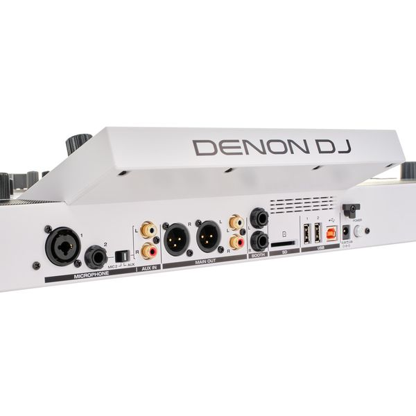 DENON DJ SC LIVE 4 WHITE - 4 Deck Standalone DJ System with WiFi