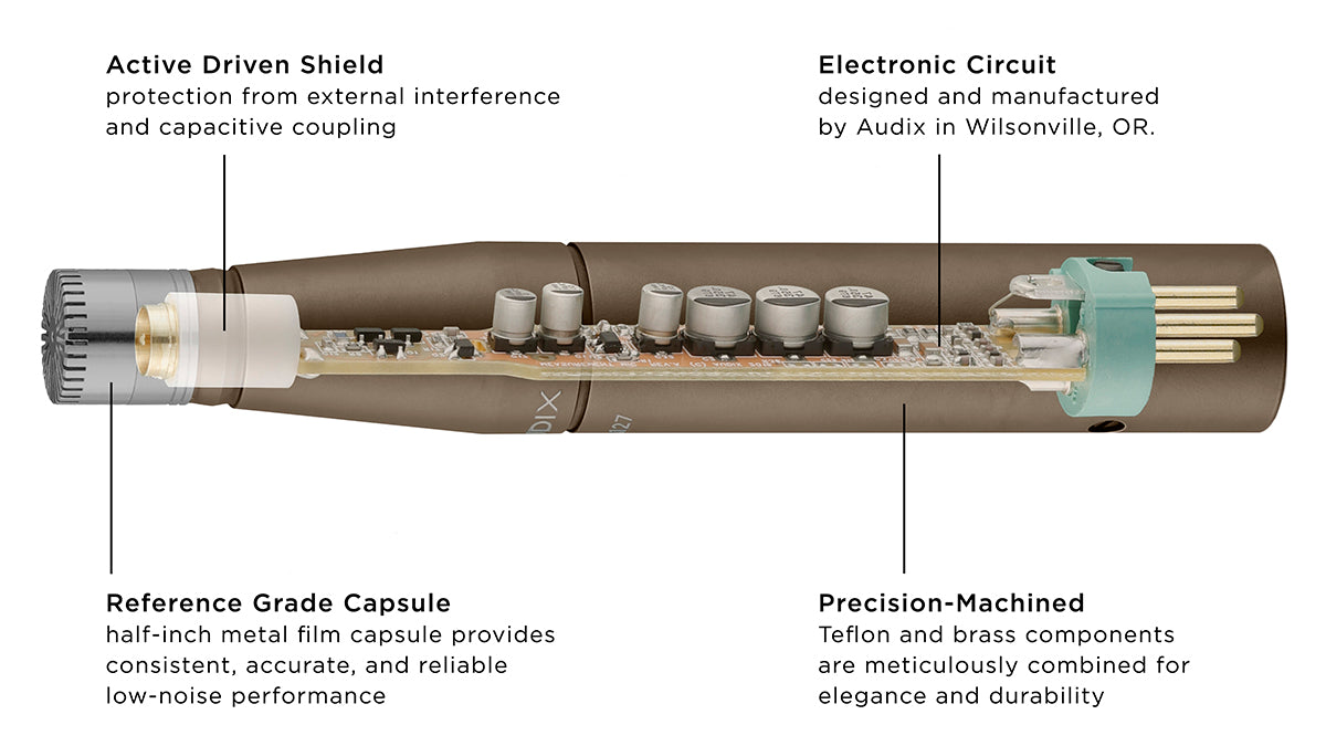 AUDIX A127 - Audix A127 Omnidirectional Reference Microphone