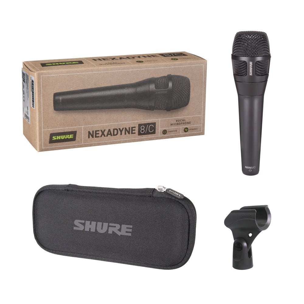 SHURE Nexadyne™ 8/C - Cardioid Dynamic Vocal Microphone for Professional Performance