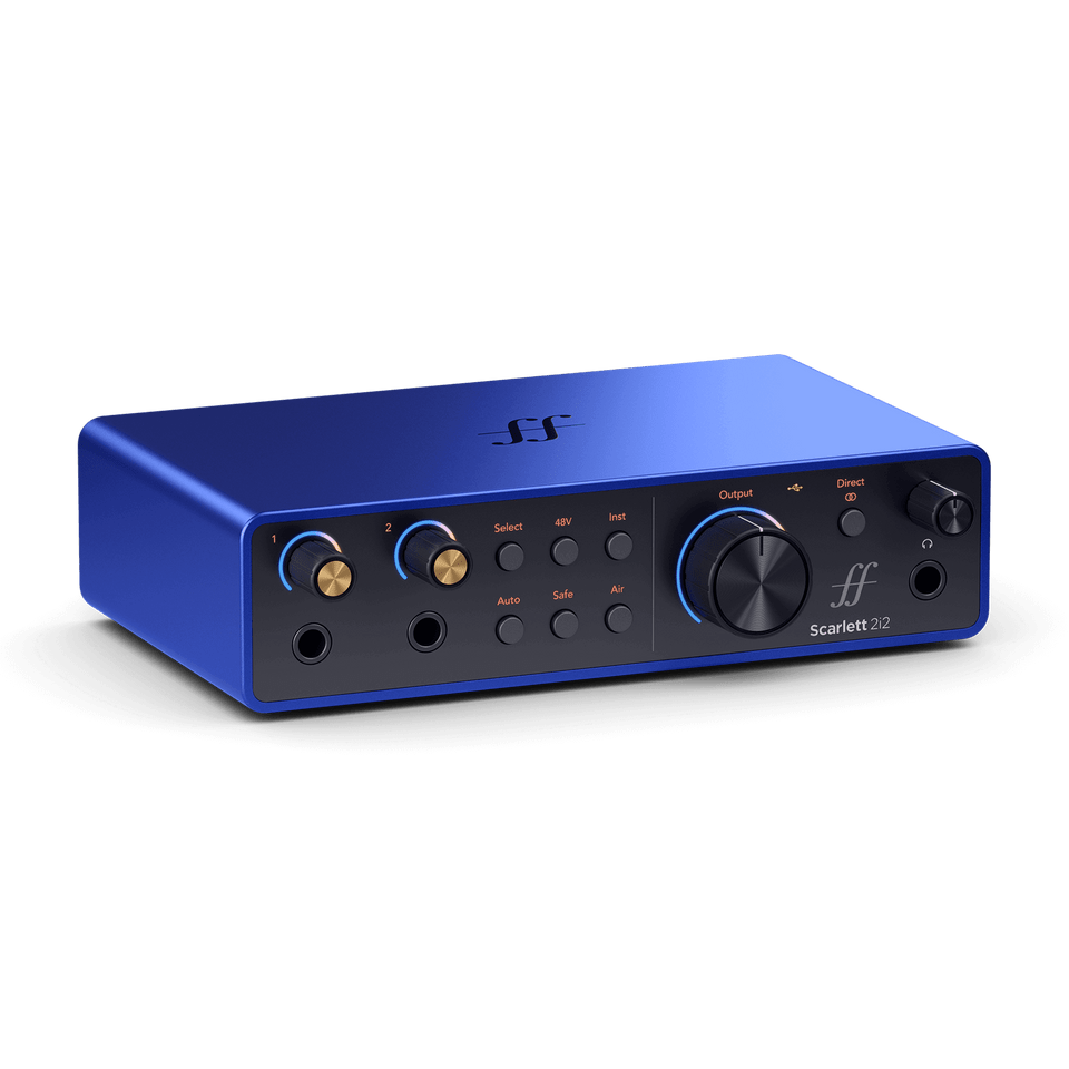 FOCUSRITE SCARLETT-2I2-AE-4TH-GEN - Celebrate 40 years of Focusrite with a limited-edition 2-in, 2-out interface