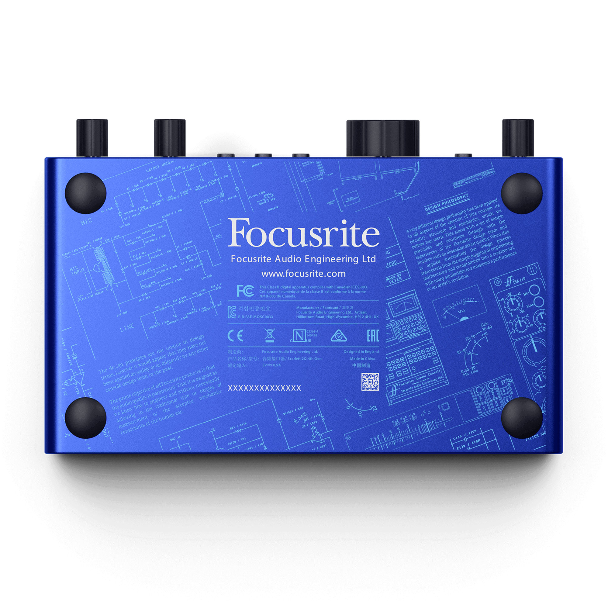 FOCUSRITE SCARLETT-2I2-AE-4TH-GEN - Celebrate 40 years of Focusrite with a limited-edition 2-in, 2-out interface