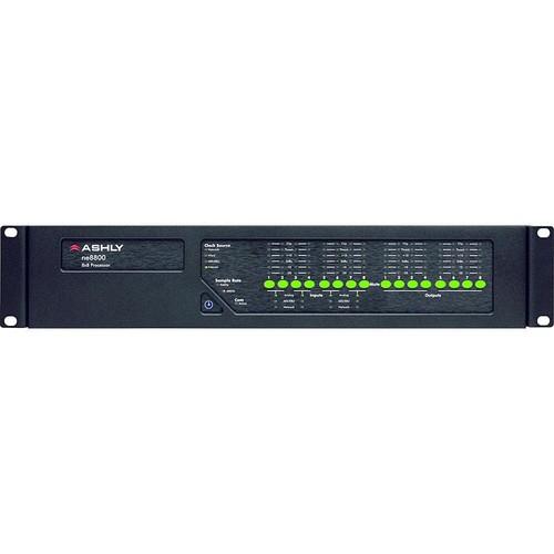 ne8800d - Ashly NE8800D Network Enabled Digital Signal Processor With Aes Io Option