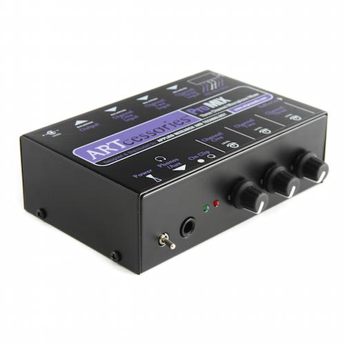 ART ProAudio PWRMIX-3 ART - 3 CH MIXER - ART Pwrmix-3 3-Channel Stereo Mini Mixer