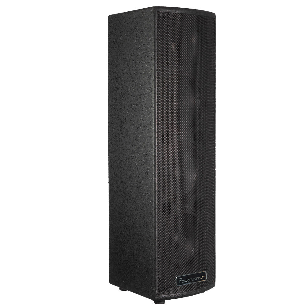 POWERWERKS PWR3 - Portable PA 120W Active - Bluetooth - SD Card - Radio - Ideal for DJ-Musiciens and Karaoke