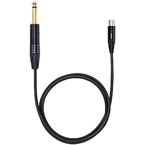 Shure WA306 Cable Shure - Shure WA306 Instrument Cable for Compatible Shure Transmitters (3')