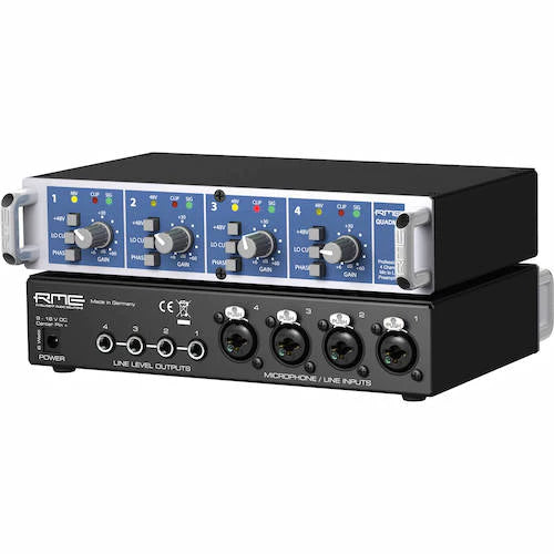 RME QuadMic II - RME QuadMic II 4-channel Mic Preamp