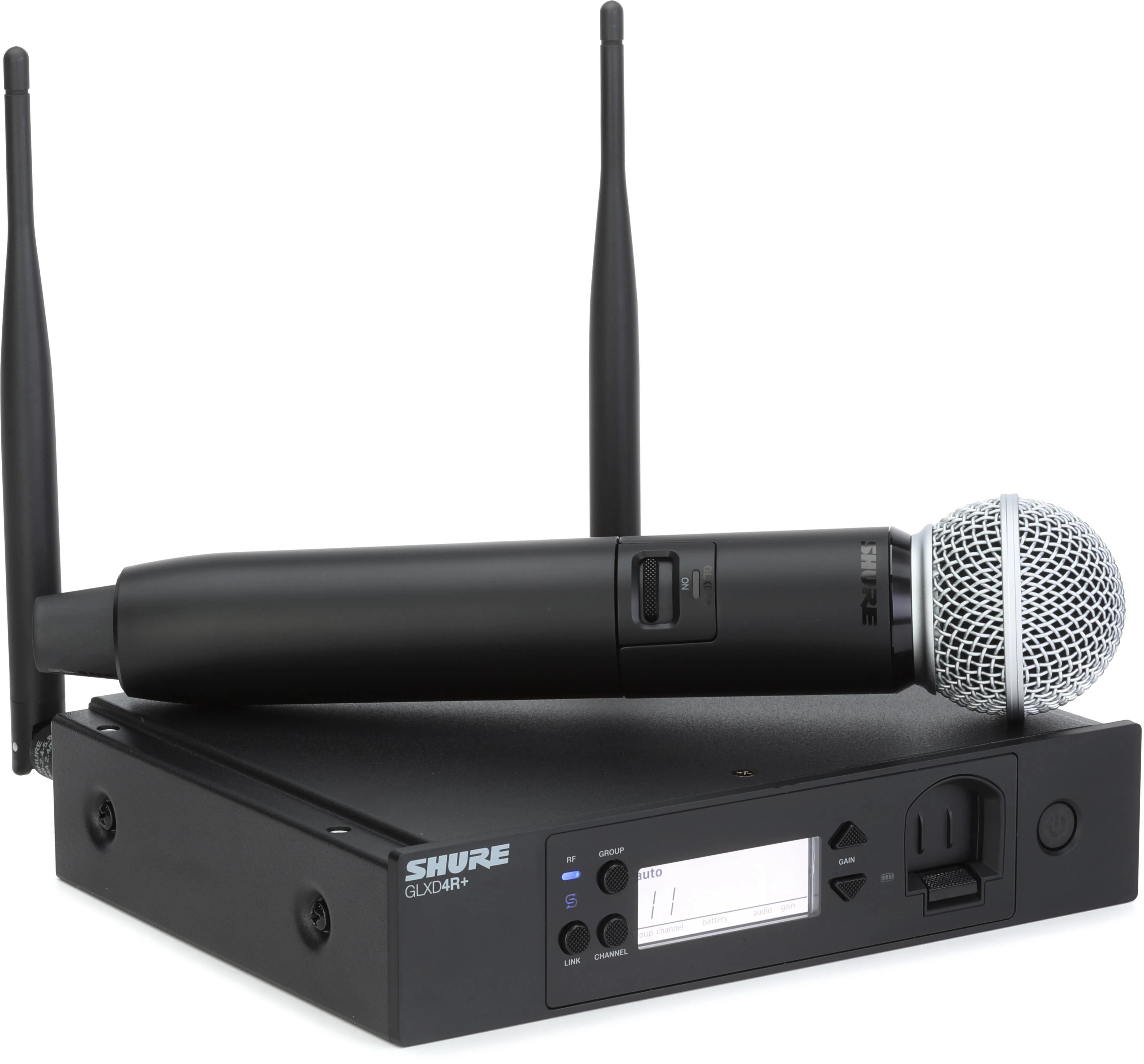 SHURE GLXD24R+/SM58-Z3 - Digital Wireless Rack System with SM58® Vocal Microphone