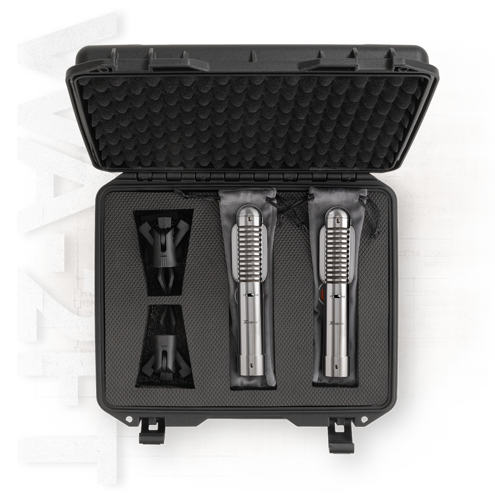 WARM AUDIO WA2-FT (PAIR)  inspired by a classic 50s ribbon mic