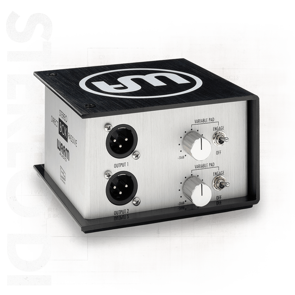 WARM WA-DI-P2 - Transformer-Balanced Passive Stereo Direct Bo