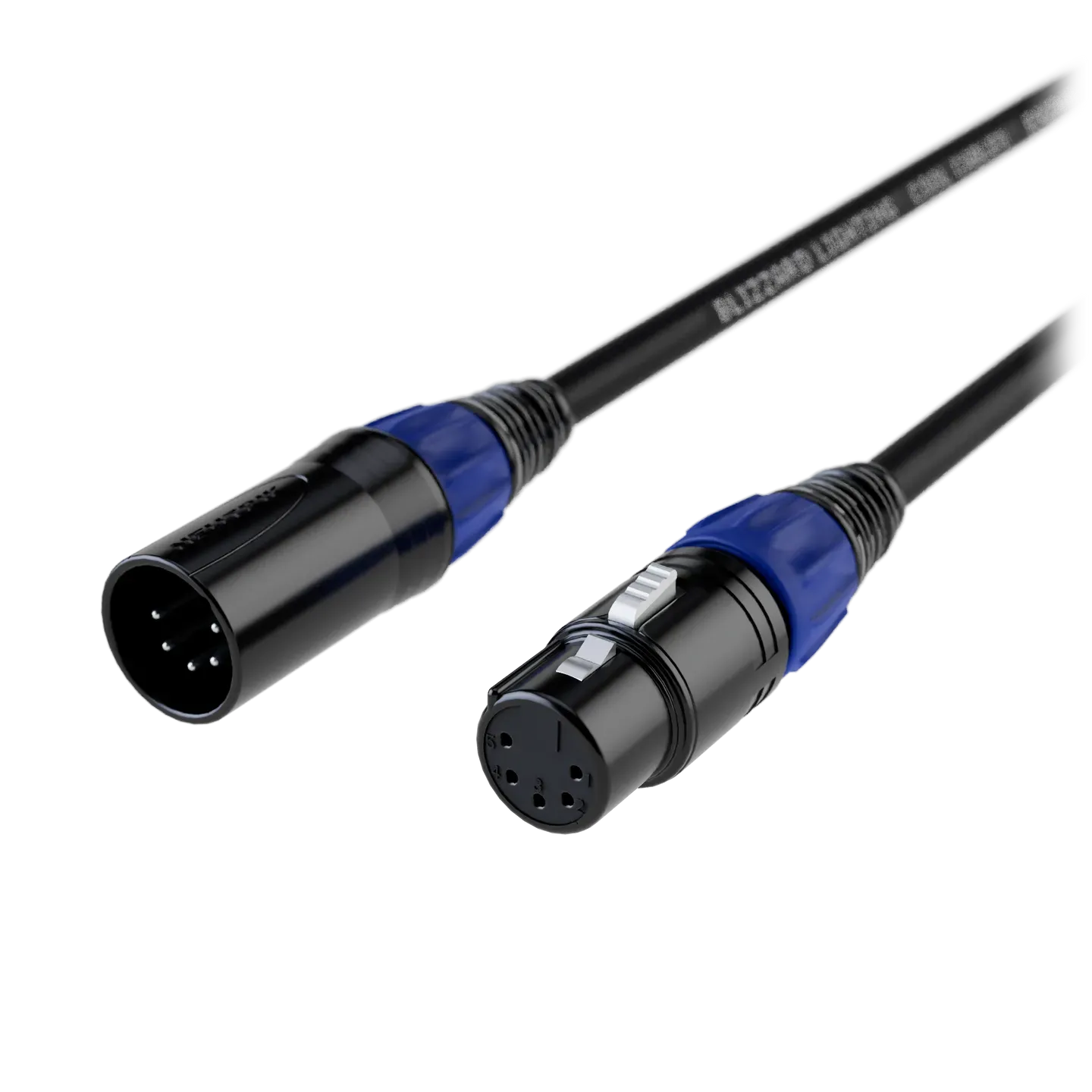CHAUVET PRO DMX5-MF-50 - Chauvet Professional DMX5-MF-100 DMX Cable 5Pin M/F 100' - Neutrik NC5FX & NC5MX