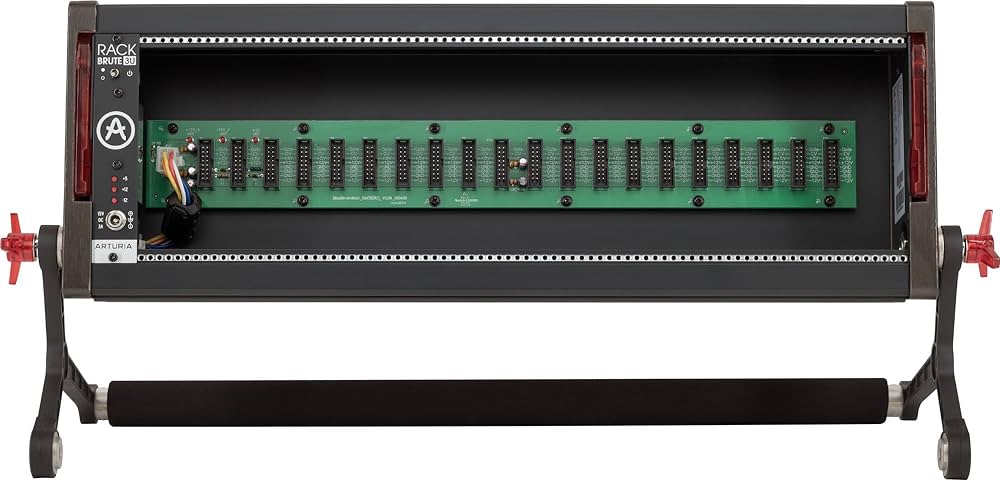 ARTURIA RACKBRUTE3UBK- 3U NoirEurorack for Minibrute2, Black Edition