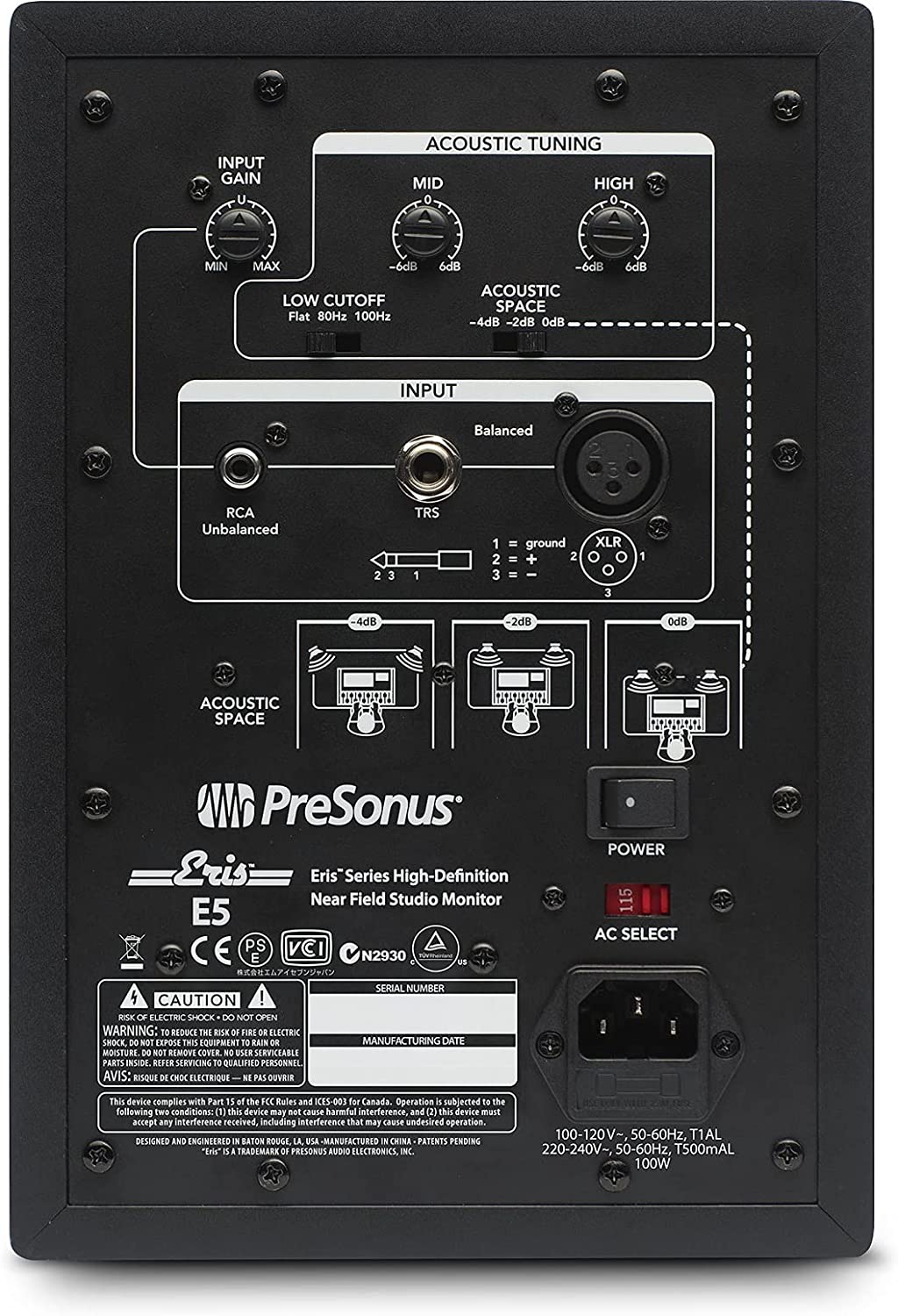 PRESONUS ERIS E5 (Open box - The pair)
