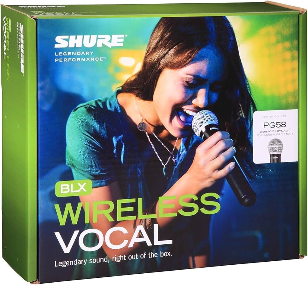 Shure BLX24/PG58 - Wireless Handheld System
