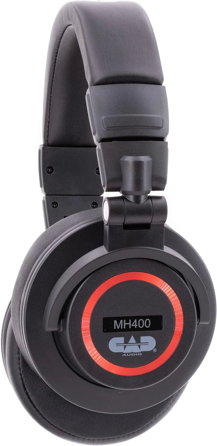 CAD AUDIO MH400 Closed-back Studio Headphones 50mm Drivers - Black - CAD Audio MH400 Closed-Back Studio Headphones