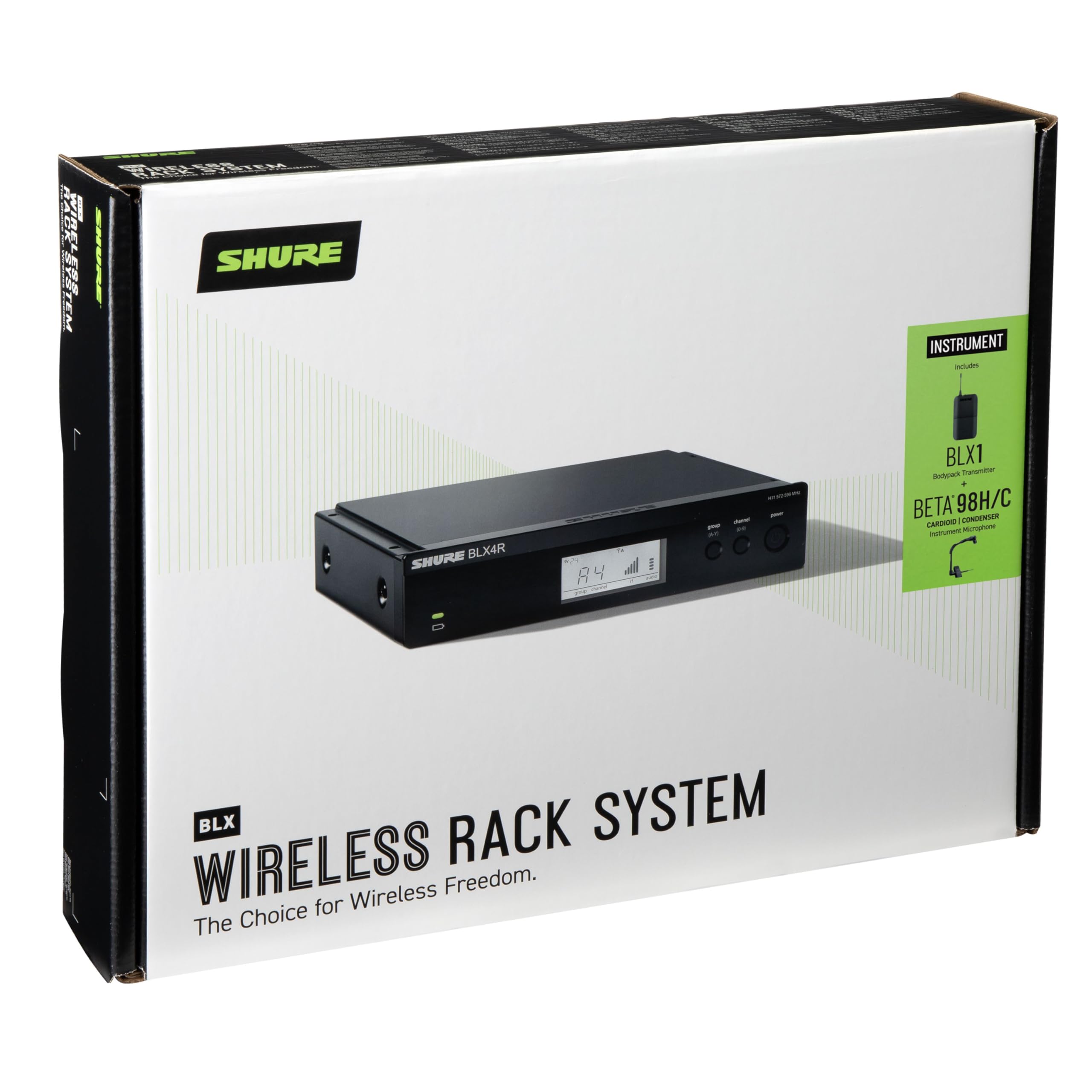 Shure BLX14R-H10 Wireless Instrument System
