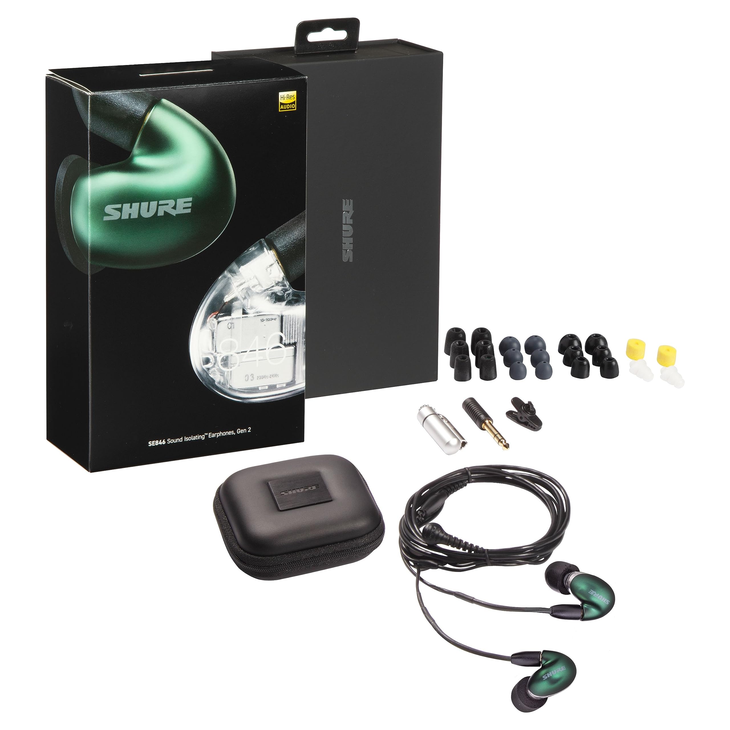 Shure SE846G2GT Monitor Earphone - Gen 2 Sound-Isolating Earphones (Graphite)