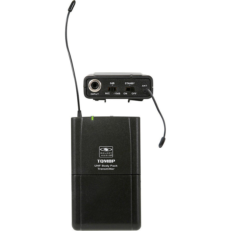 Galaxy Audio TQ8-20V0N GalaxyAudio Traveler quest, w/1 receiver and beltpack/Lavalier. Frq. N2