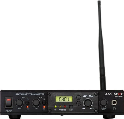Galaxy Audio AS-TXRM AUDIO LINK TRANSMITTER:  XLR, 1/4", & RCA input, headphone output w/volume control