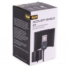 CAD AUDIO AS10 Desktop/StandMount Enclosure Acousti-Sheild - CAD AS10 Acousti-Shield Desktop / Stand Mount Acoustic Enclosure