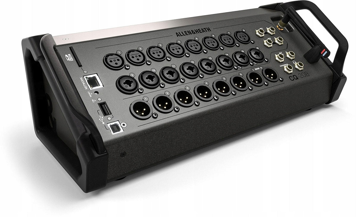 Allen & Heath CQ-20B - Ultra-Compact 20in / 8out Digital Mixer with Wi-Fi