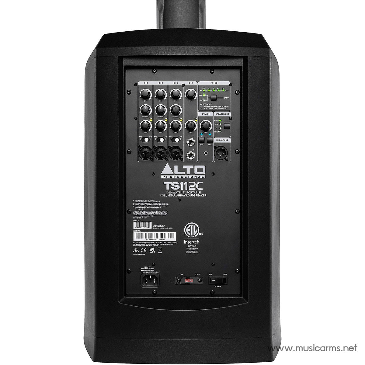 ALTO TS112C - 5-Channel Portable Powered Column Array - 1200W