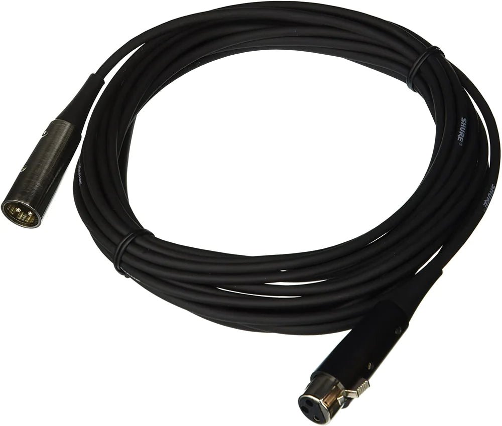 Shure C25E Cable Shure - Shure C25E Triple-Flex Balanced Microphone Cable - 25'