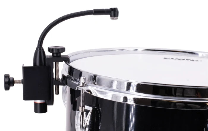 CAD AUDIO C98 Condenser drum mic w/rim mount Gooseneck - CAD C98 Percussion Cardioid Condenser Gooseneck Instrument Microphone