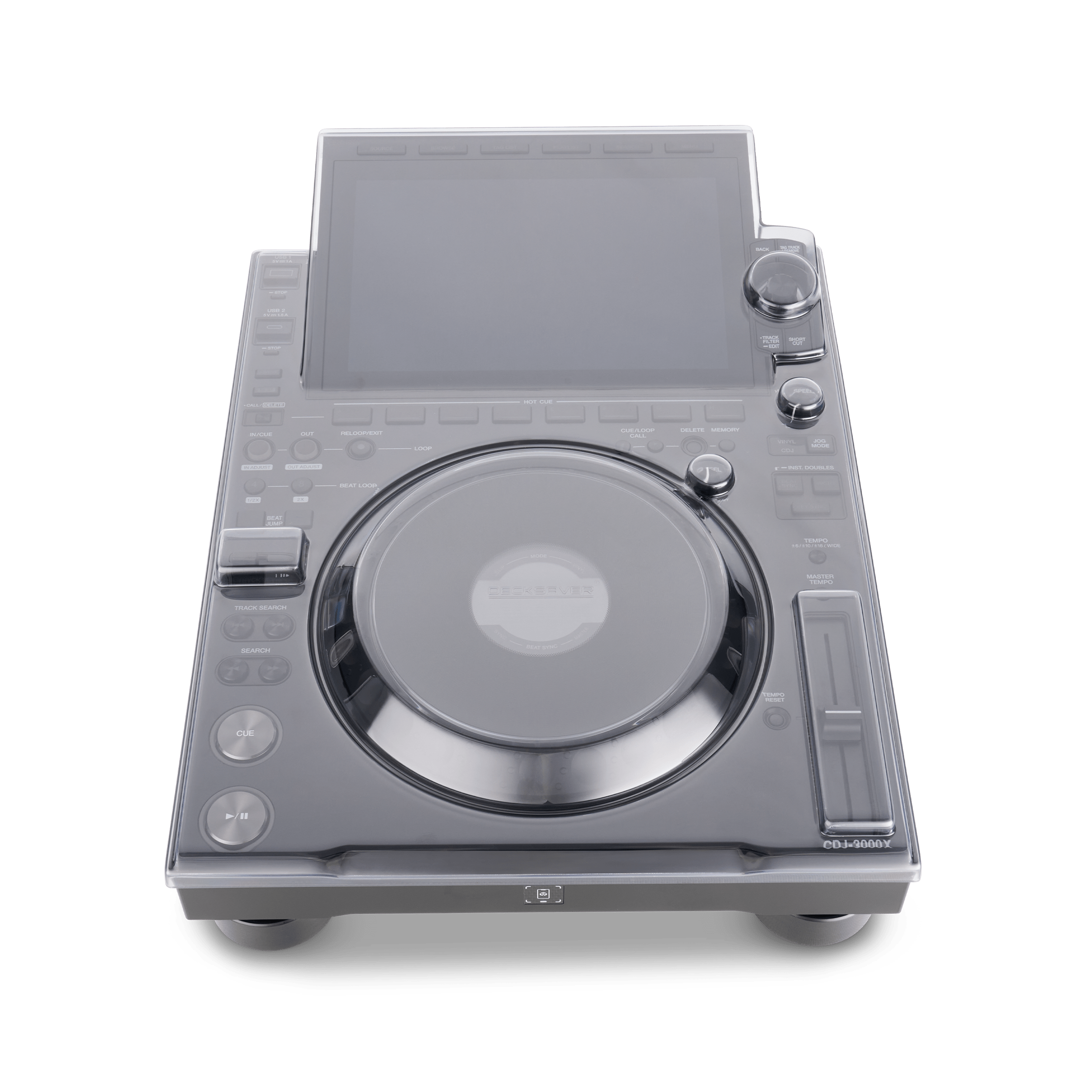 DECKSAVER DS-PC-CDJ3000X Dust Cover for Pioneer CDJ-3000X