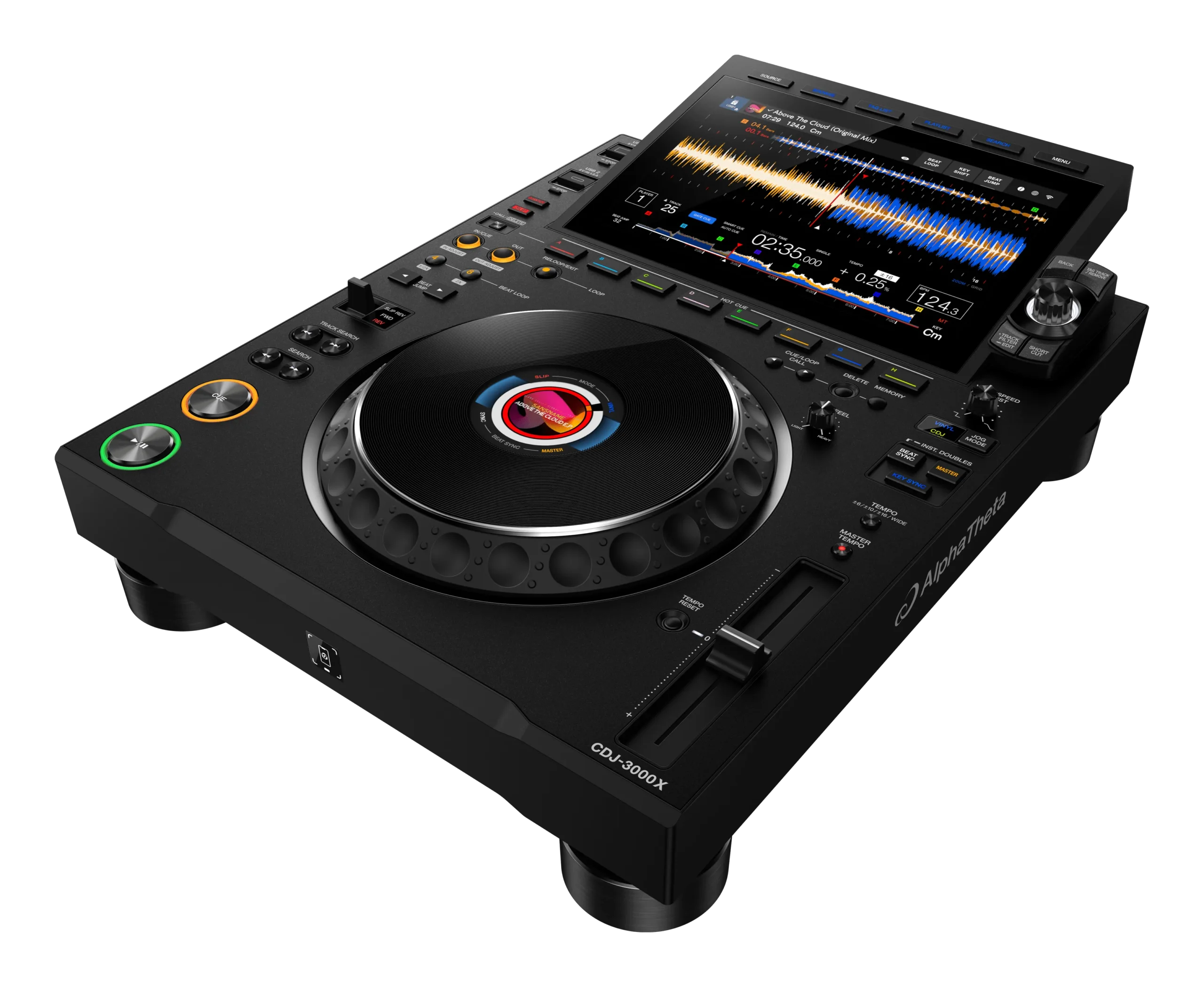 PIONEER DJ CDJ-3000X Multi-media USB/MIDI/SD Player