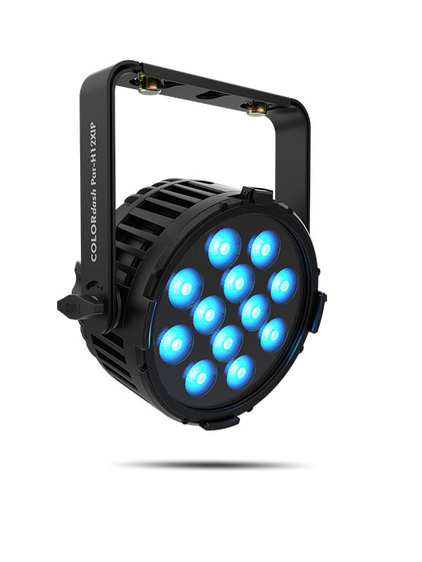 CHAUVET PRO COLORDASHPARH12XIP IP - Chauvet Professional COLORDASHPARH12XIP Color Dash Par H12XIP IP Rated LED Hex Colour Wash