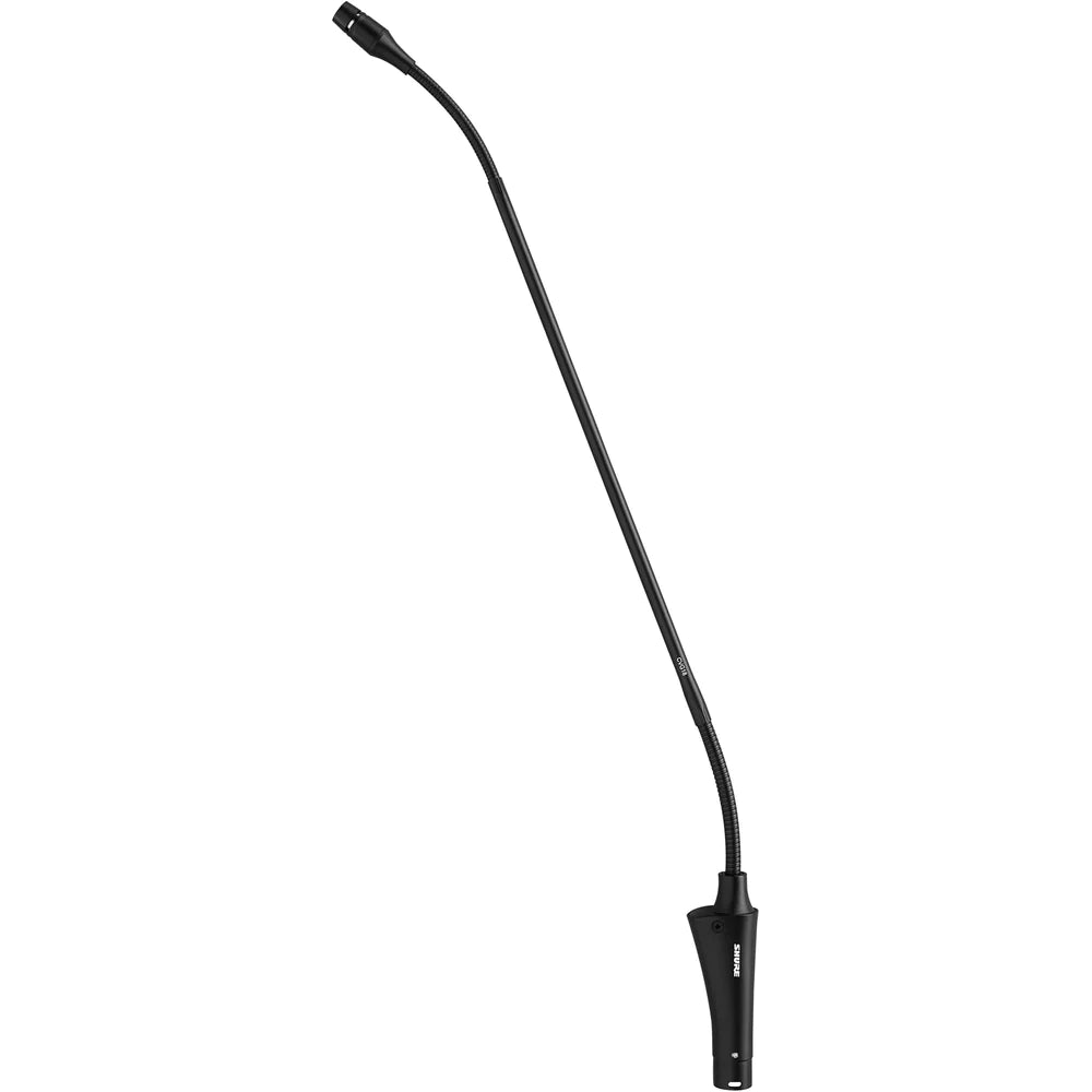 Shure CVG18-B/C Microphone Gooseneck - Shure CVG18-B/C 18in Cardioid Podium Mic w/ In-Line Pre-Amp