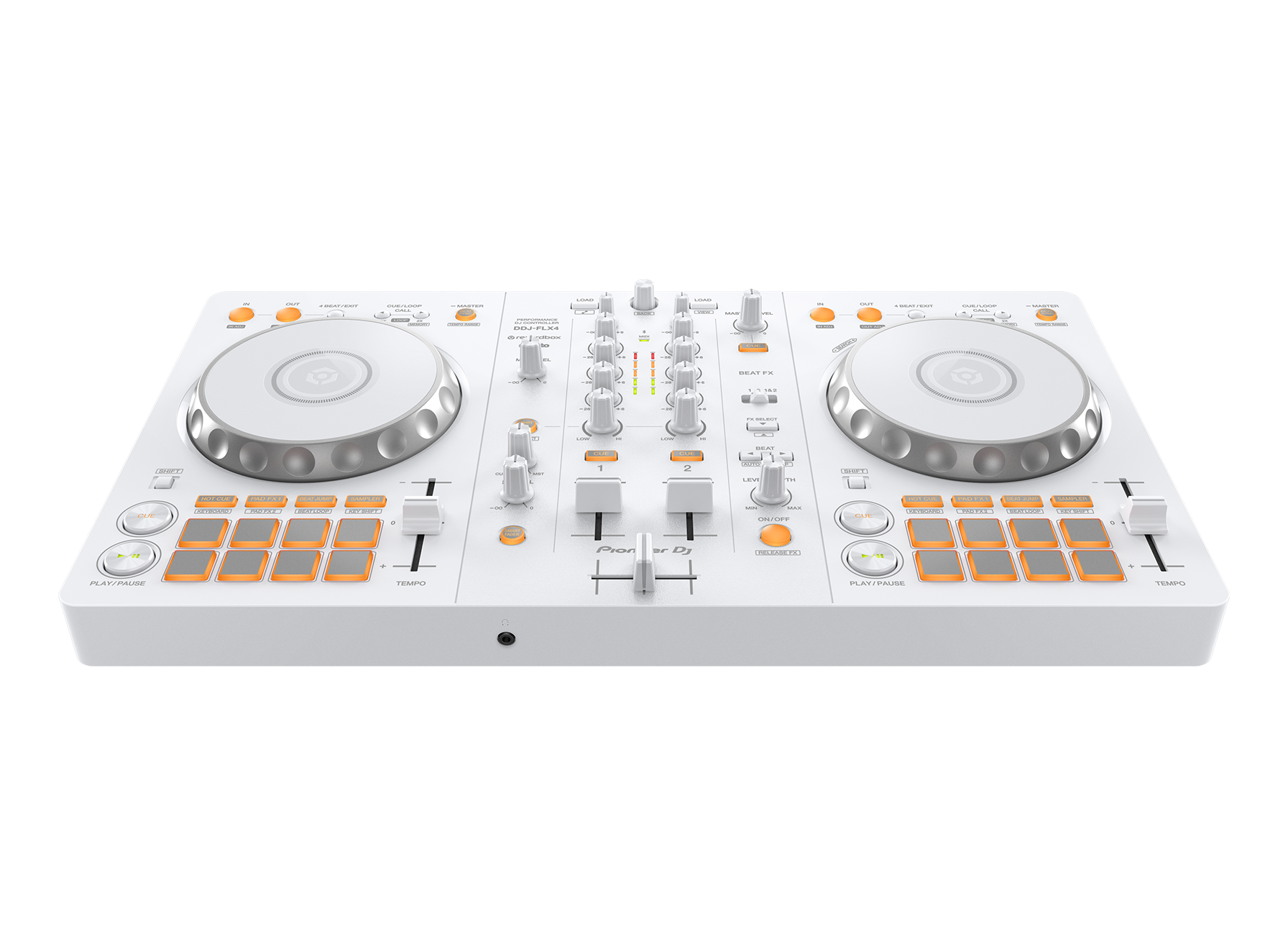 PIONEER DDJ-FLX4W-  Portable 2-Channel rekordbox DJ and Serato Controller