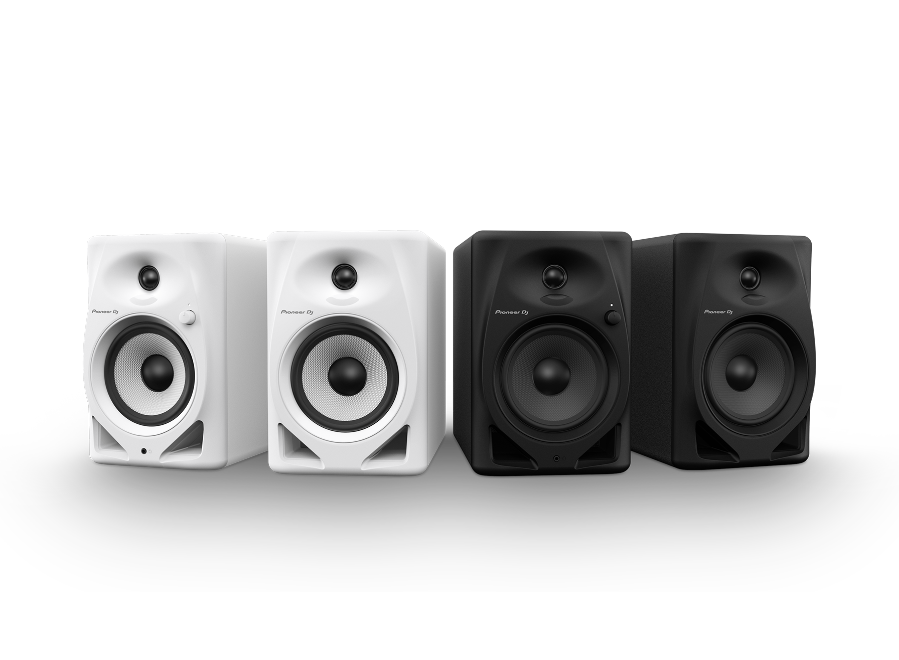 PIONEER DJ DM-50D-BT (Bluethoot Powered monitor PAIR Black or White)
