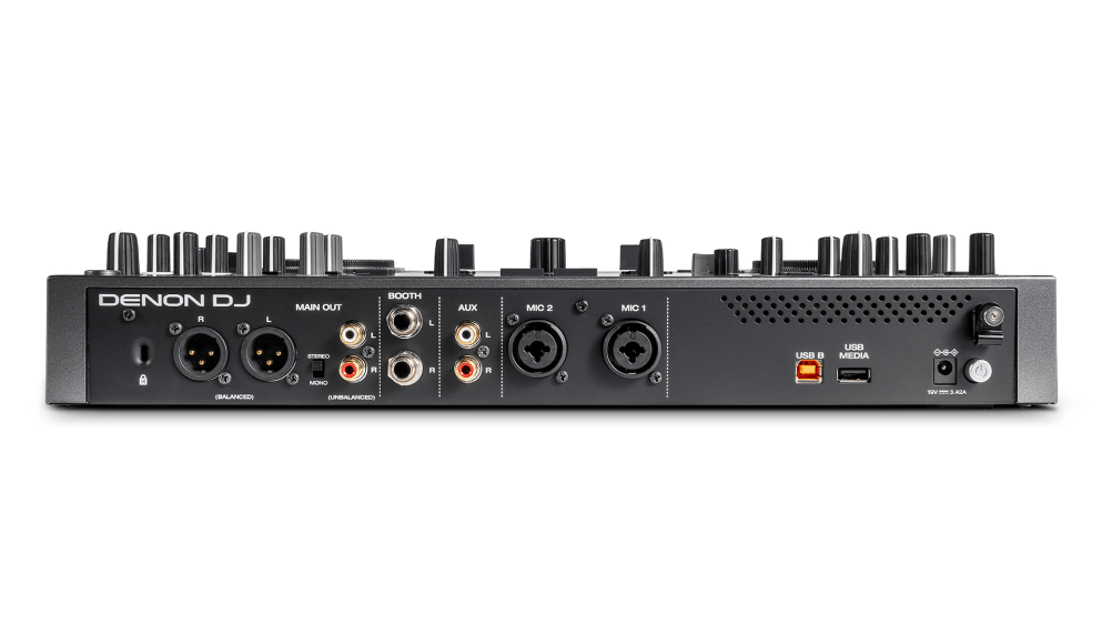 DENON DJ PRIME GO + Rechargeable Battery-powered, Standalone DJ System with Wi-Fi Streaming