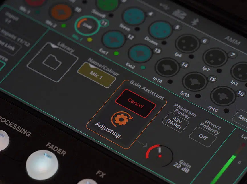 Allen & Heath CQ-12T - Ultra-Compact 12in / 8out Digital Mixer